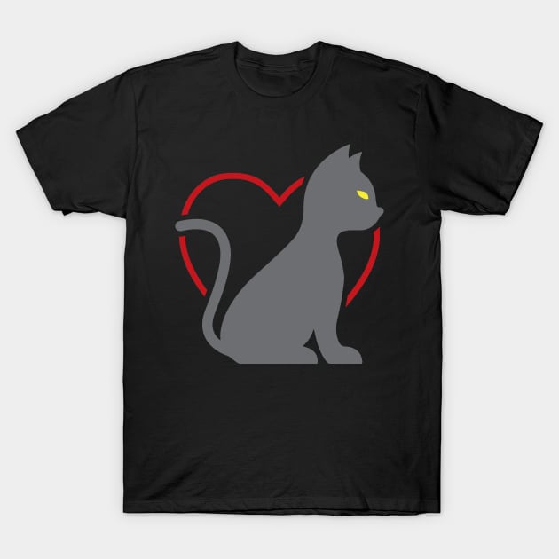 Cats - 018 T-Shirt by SanTees